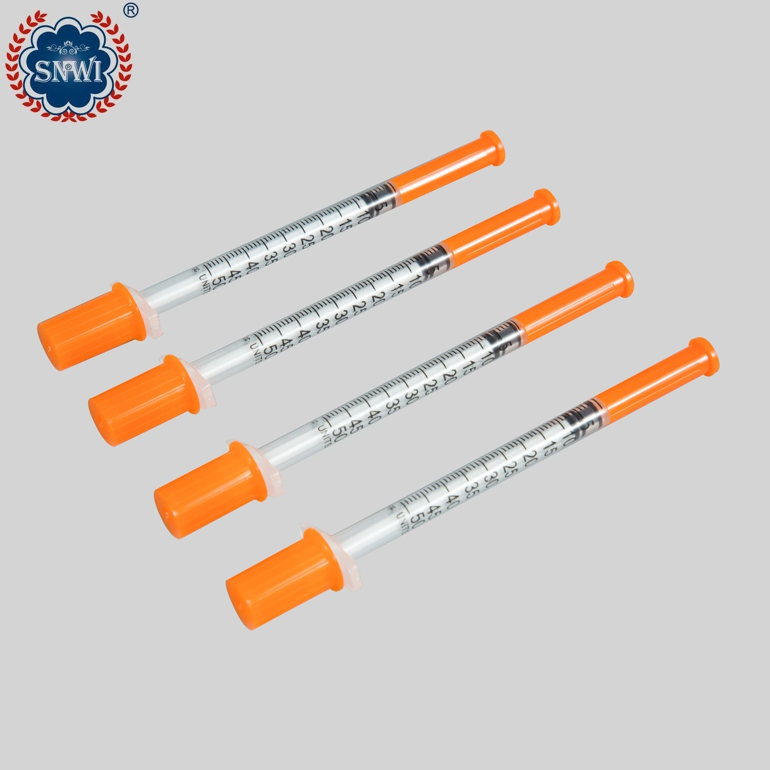 CE-Zulassung: Sterile Einspritzung aus medizinischem Kunststoff mit 3parts Luer-Lock/Slip Spritze mit hypodermischer Nadel