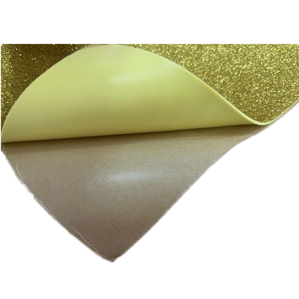 Tamaño A4 10 Pack Autoadhesivo Glitter Glitter de hojas de espuma EVA con el adhesivo de espuma EVA