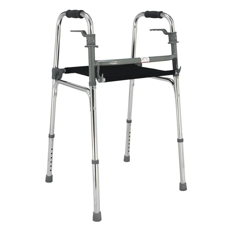 El bastidor de aluminio plegable de la movilidad ayudas para caminar Walker para adultos