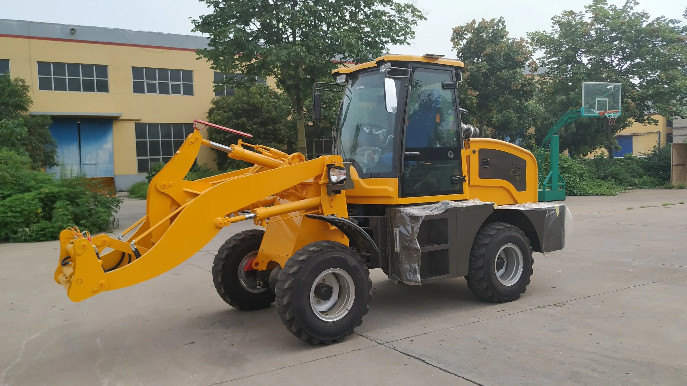 Strong Articulated Aolite Wheeel Loader (HQ915) with Real Rops&Fops Cabin