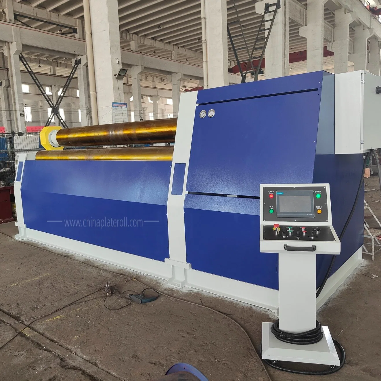 4 Roll Plate Bending Rolling Machine, Automatic Sheet Rolling Machine