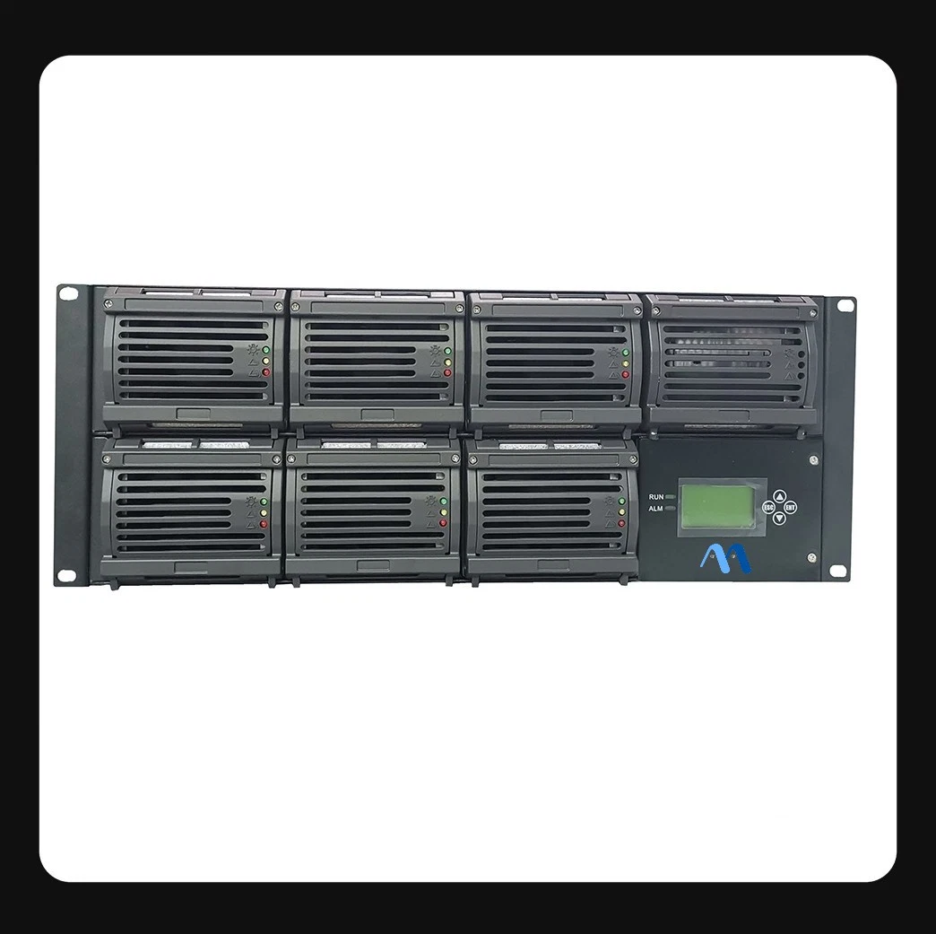 Sistema de rectificador de CC para interiores 60kW 48V DC@1200A actualizable a 80kW