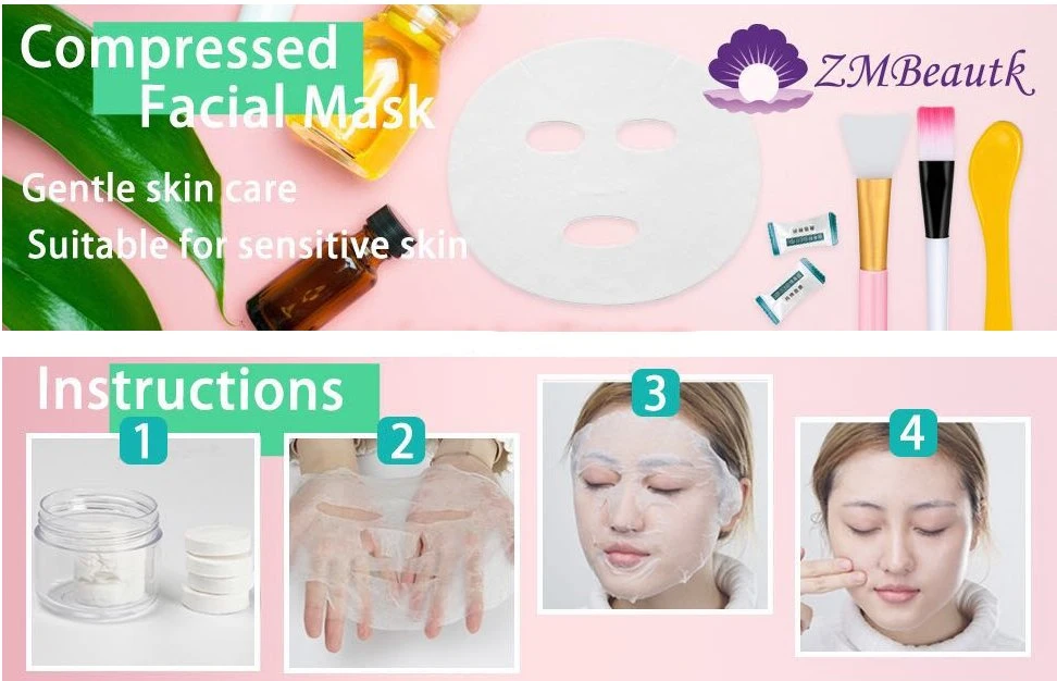 DIY Skin Care Soft Compressed Face Mask Disposable Compressed Face Mask