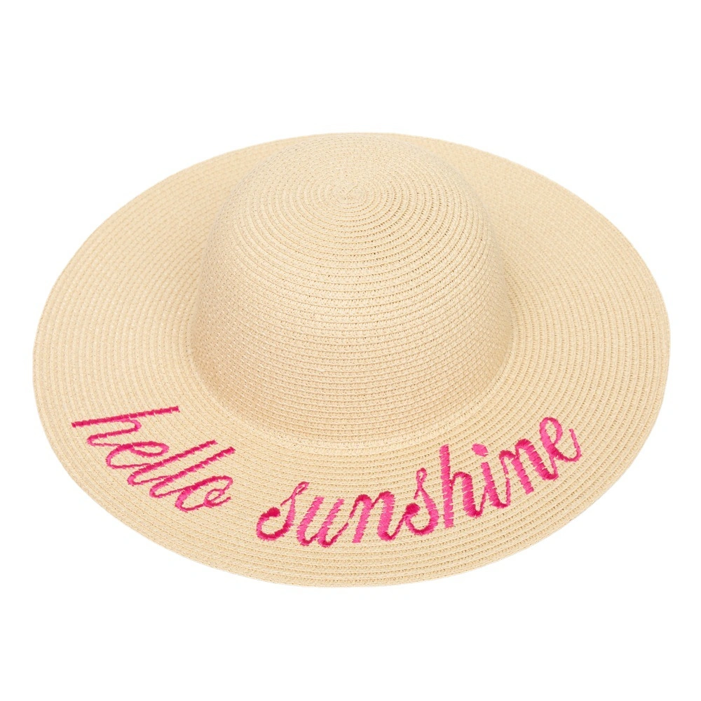 Beach Hat, Beach Bag, Sun Hat, Paper Hat with Bag, Summer Hat for Wholesale