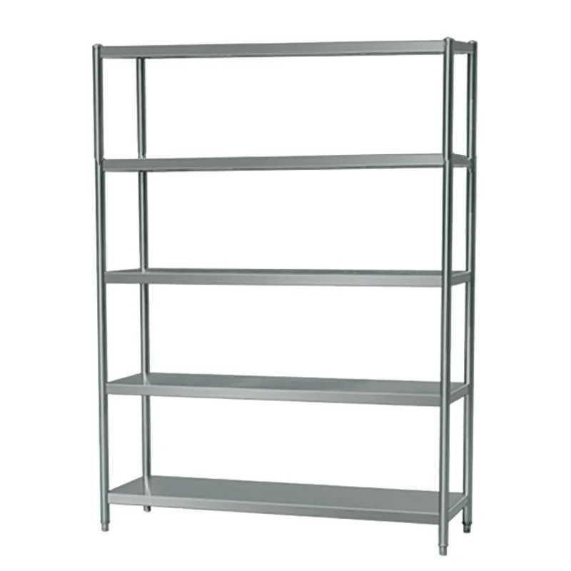 Hot Selling Kitchen Storage Shelf Five Layer Shelf Stainless Steel Rack