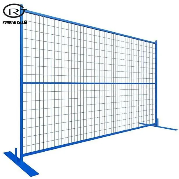 6FT X 8FT rede de arame soldado portátil Fence Canada temporária Vedação de construção