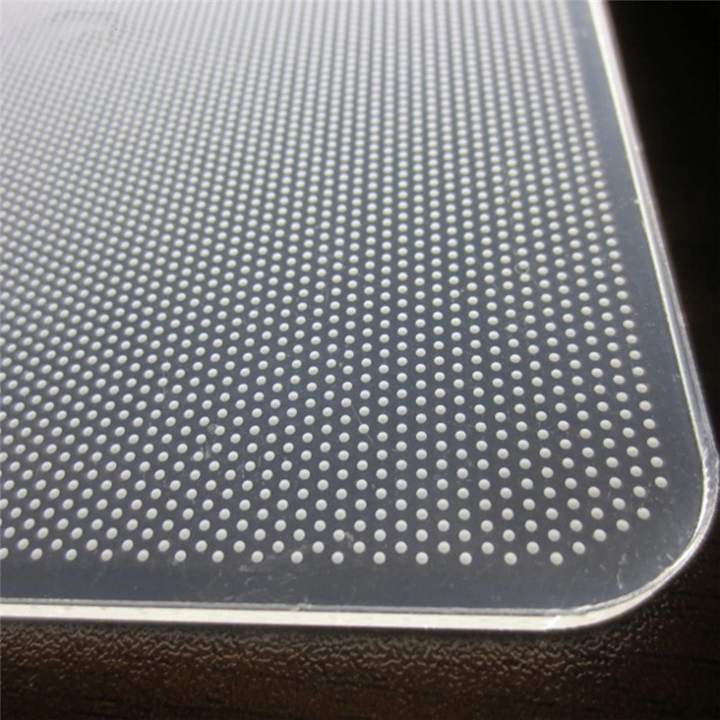 Pure Acrylic LED Light Guide Plate LGP PMMA Laser Dotted or Silk Screen Printing