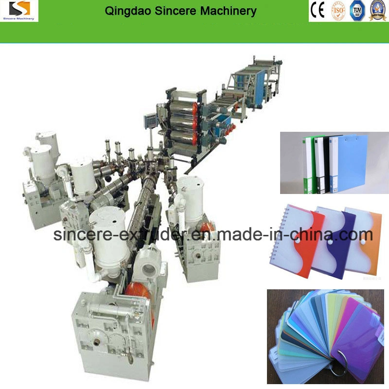 1-Layer 3-Layers PP PE Stationery Sheet Extrusion Machine