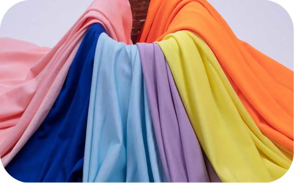 High Quality Milk Silk Polyester Fabric for Sportswear (HS-FA-004)