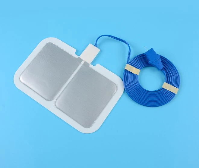 Disposable Adult Bipolar Cautery Pad Surgical Esu Electrosurgical Grounding Pad CE ISO Approved