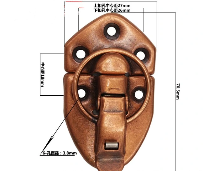 Saunazimmer Paneele Schnalle/Haspel Verschluss-Clip für Holz Box Möbel Hardware Zubehör Herstellung Direktversorgung