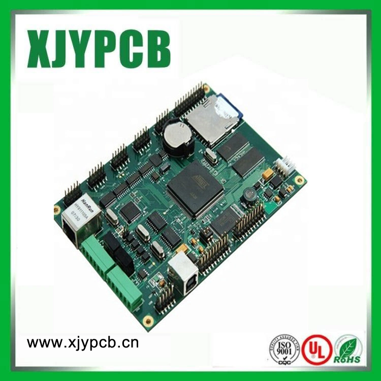 Electronic Refrigerator PCB Board with White Solder Mask