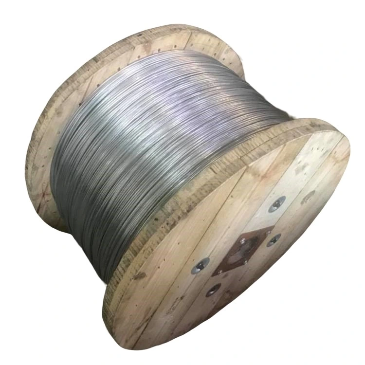 7/1.0mm Hot DIP Galvanized Steel Wire Strandfor Making Optical Fiber Cable