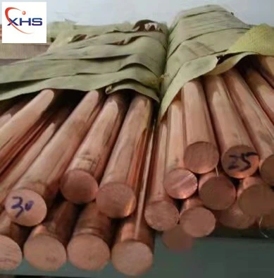 Copper Bar 8mm 99.99% Pure C19200 C19210 C19400 Edge Closing Copper Flat Square Rod Electrodes