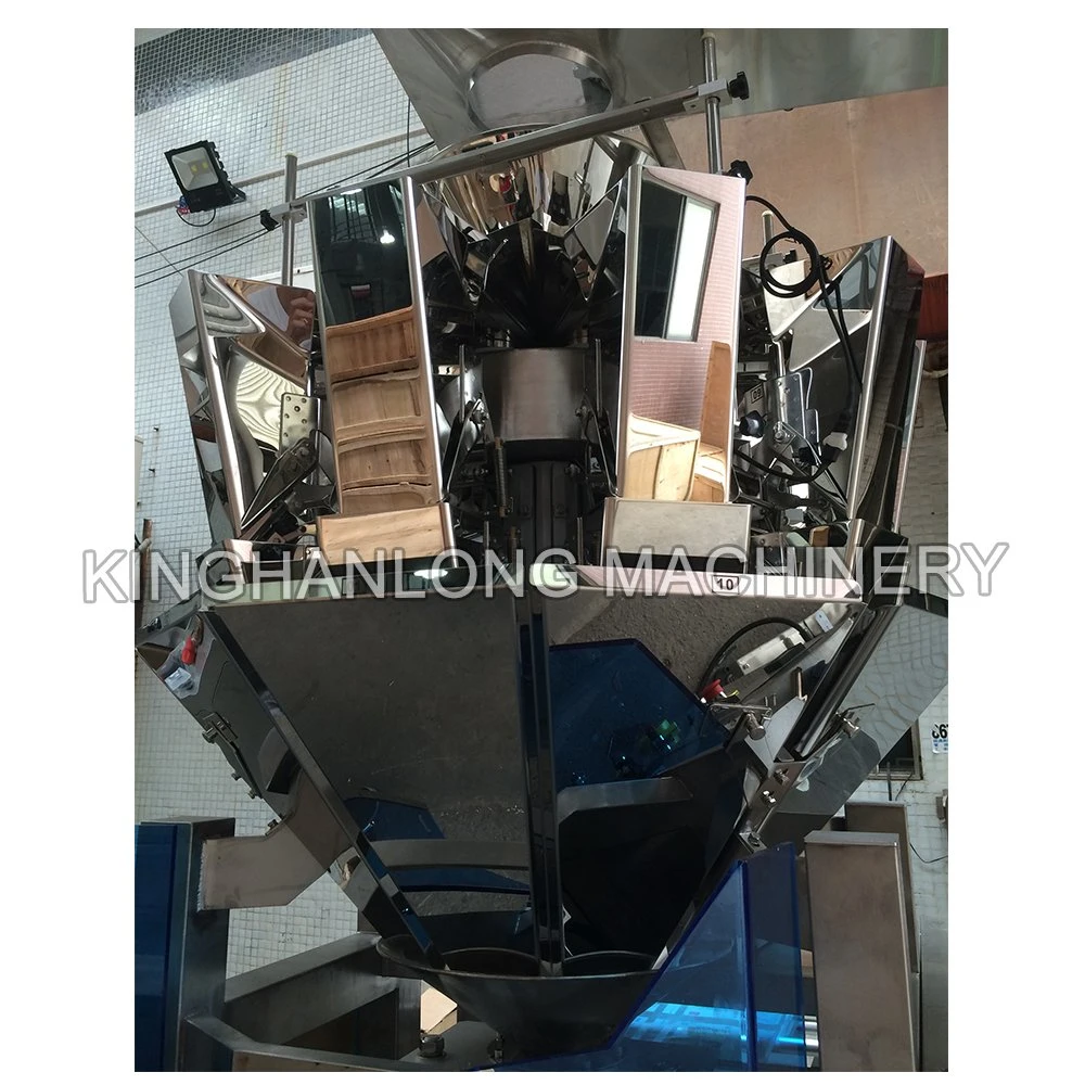 Potato Chips/ Snack/ Coffee Bean/ Rice Automatic Weighing Form Fill Seal Wrapping Flow Packaging Packing Filling Sealing Machine for Small Business