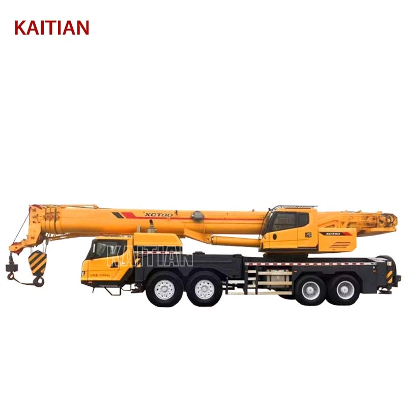 China Top Brand Xct80L6 80 Ton Small Pick up Truck Mount Crane Factory Price on Sale