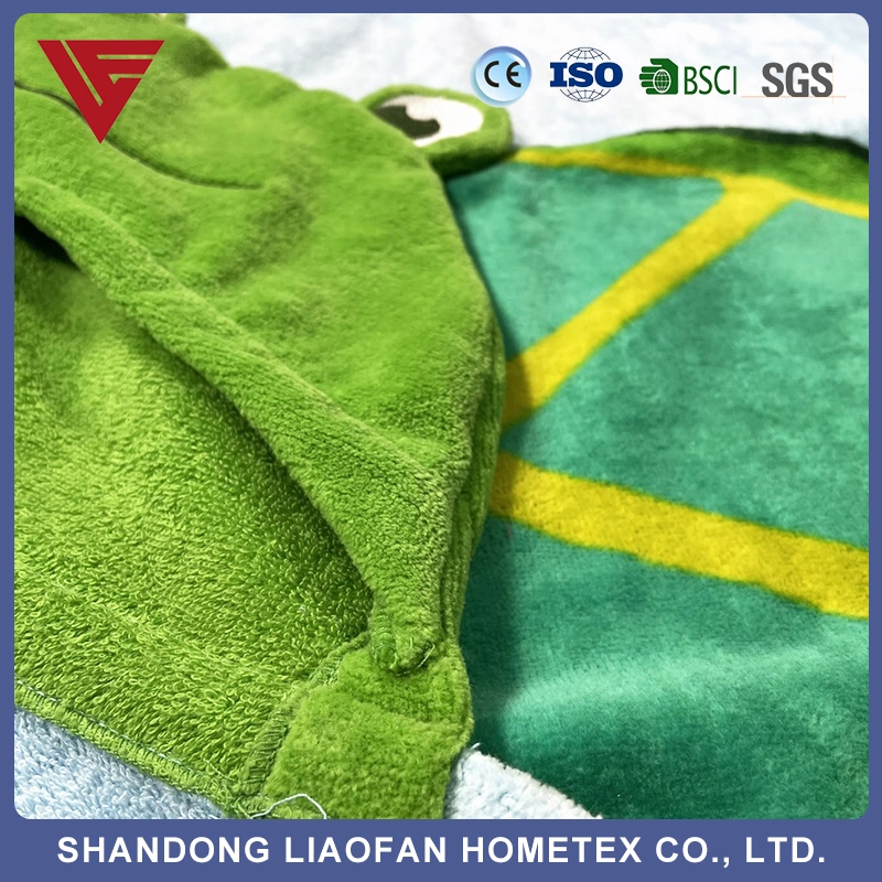 Factory Direct Baby Cotton Towelling Customized Environmental Protection Microfiber Baby Bath Towel