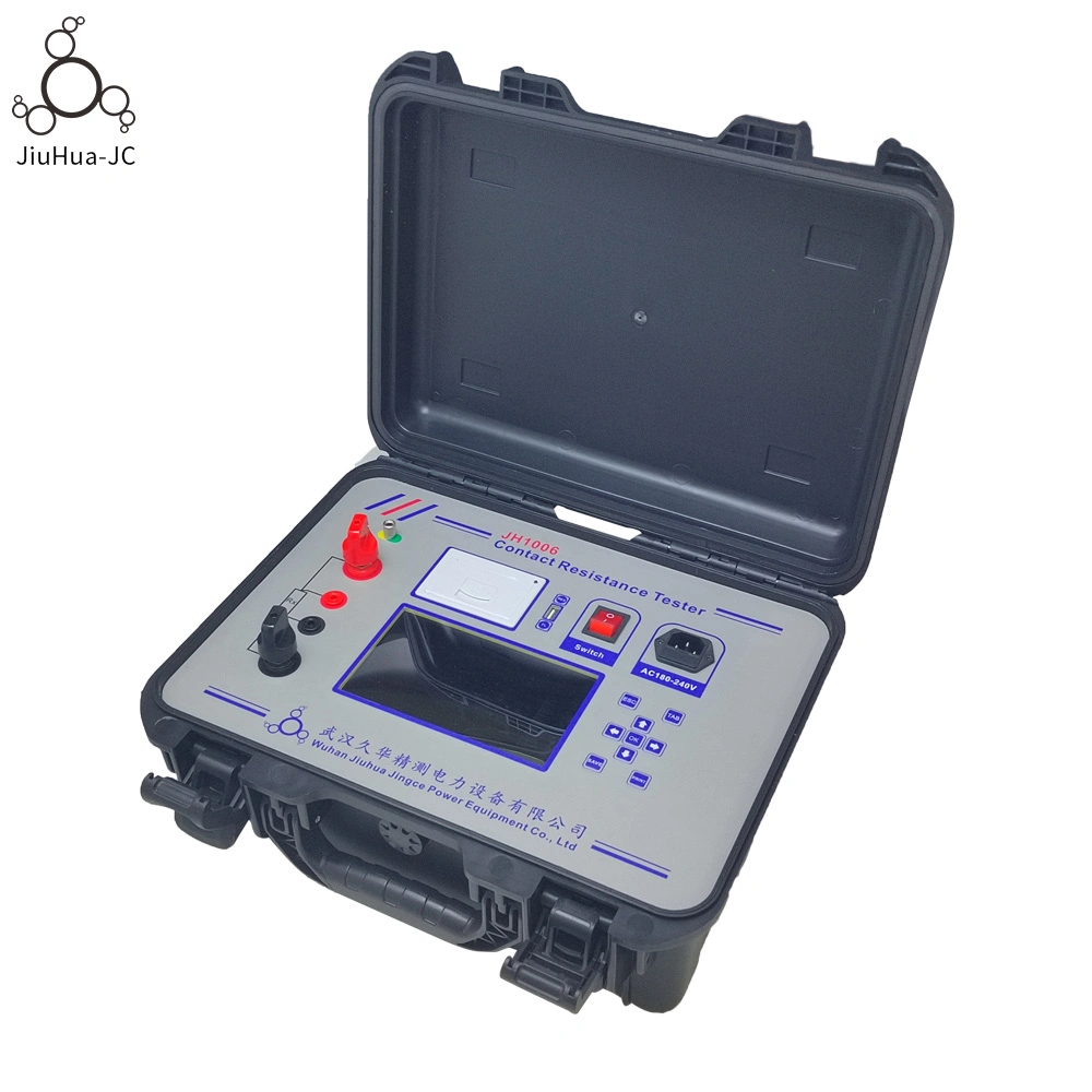 Jh1006b Circuit Breaker Testing Machine Contact Resistance Tester 200A Micro Ohm Meter