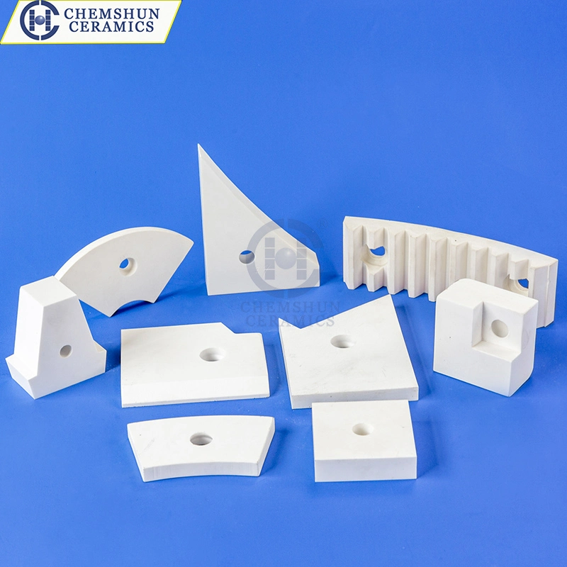 Alumina Industrial Customized Cutting Ceramic Wear Resistant Tile