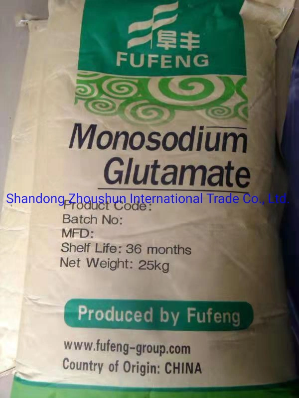 Flavoring Agent Linghua Monosodium Glutamate 20mesh 30mesh 40mesh 60mesh 80mesh I+G Msg Food Additive