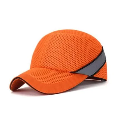 Colorful Head Protection Sun Shade Mesh Safety Helmet Bump Caps