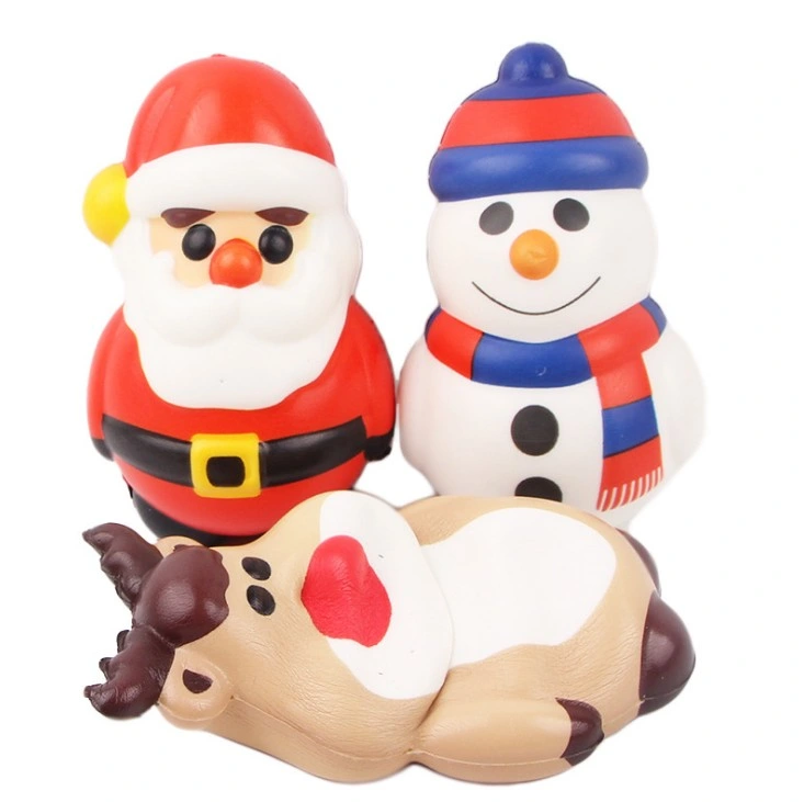 Weihnachtsspielt langsame steigende Squishy Weihnachtsbaum-Druck-Entlastung Kind-Geschenk