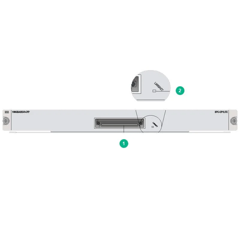 S12500X-AF 12 portas 40GBASE Ethernet do Módulo de Interface Óptica Lsxm1cgq6qghf1 0231A5RS