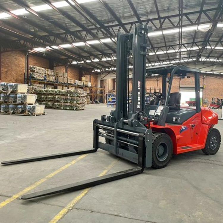 Japanese Used Heli Cpcd70 Cpcd100 Forklift in China Used Diesel Forklift for Sale 10 Ton