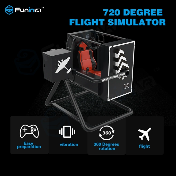 360 Degree Flight Simulator Flying Virtual Reality Space-Time Shuttle Vr Simulator