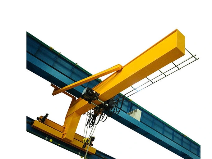 Light Type Workshop Use Floor Mounted Free-Standing Pillar Portable Jib Crane