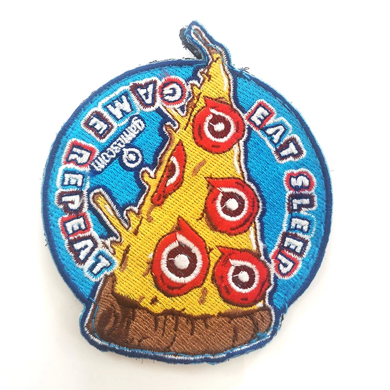 Custom Clothing Woven Fabric Twill Embroidery Patches/Embroidery Patches