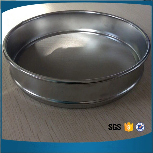 Stainless Steel Perforated Metal Wire Mesh Vibrating Standard Laboratory Sand Coffee Test Sieve