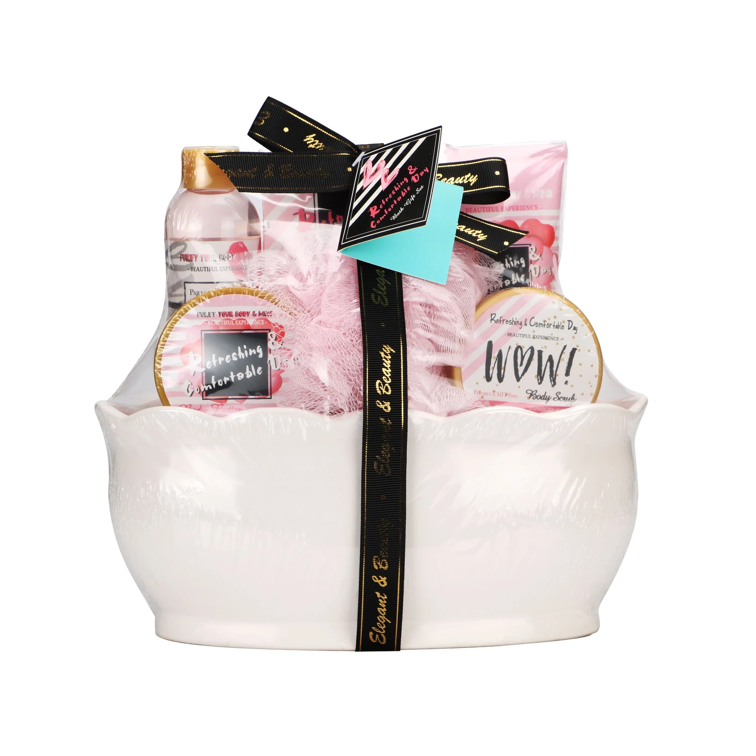 Wholesale Private Label Beauty Shower Gel Lotion SPA Hotel Bath Gift Set