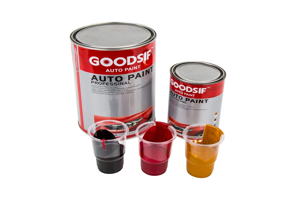 Haute qualité peinture voiture Hot Sale Goodsif 1K Basecoat voiture fabricant de peinture