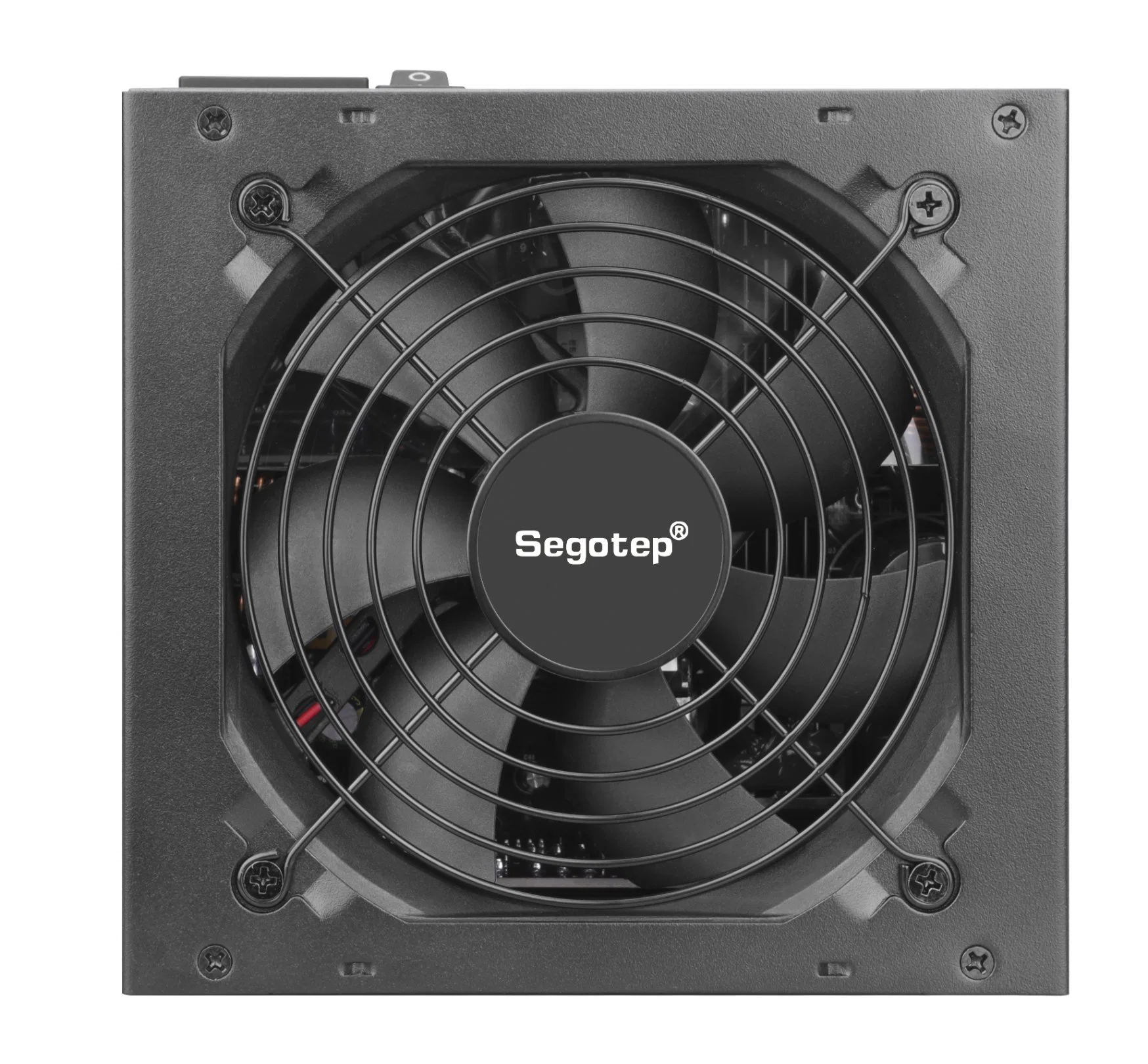 Segotep GM 850W Gaming PC Power Supply, 120mm Hydro Bearing Fan, Apfc, 92.06% Conversion Efficiency Under 50% Load in 230V, 80plus Gold Power Supply