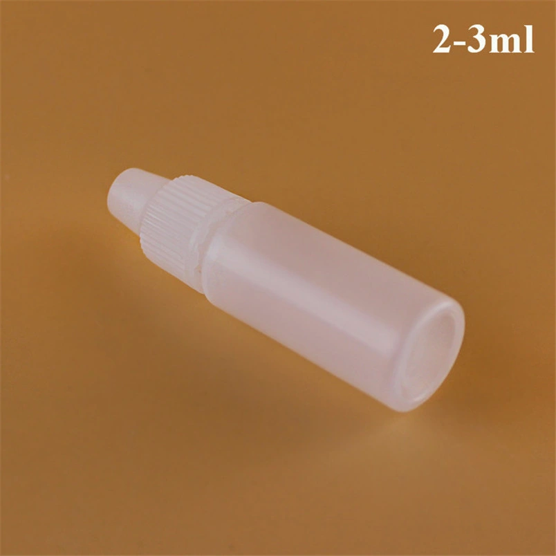 Cartucho de plástico de qualidade Pharmacetical LDPE Eo estéril 3 ml de plástico olhal Frasco conta-gotas