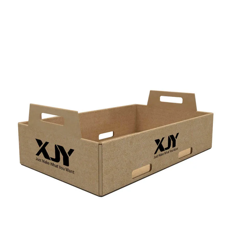 Custom Corrugated Box Cardboard Banana Carton Box Strong for Fruit and Vegetable Food