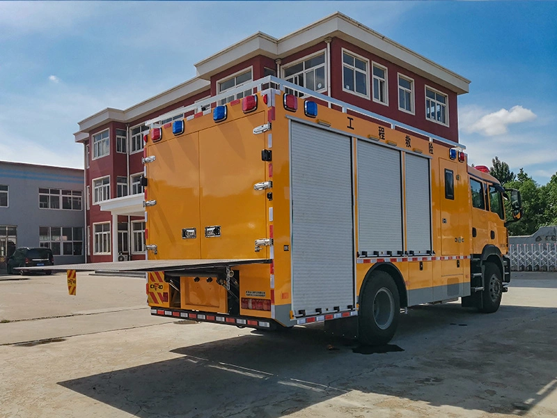 Used Sinotruk 4X4 Large Flow Flood Control Drainage Vehicle for Emergency Rescue