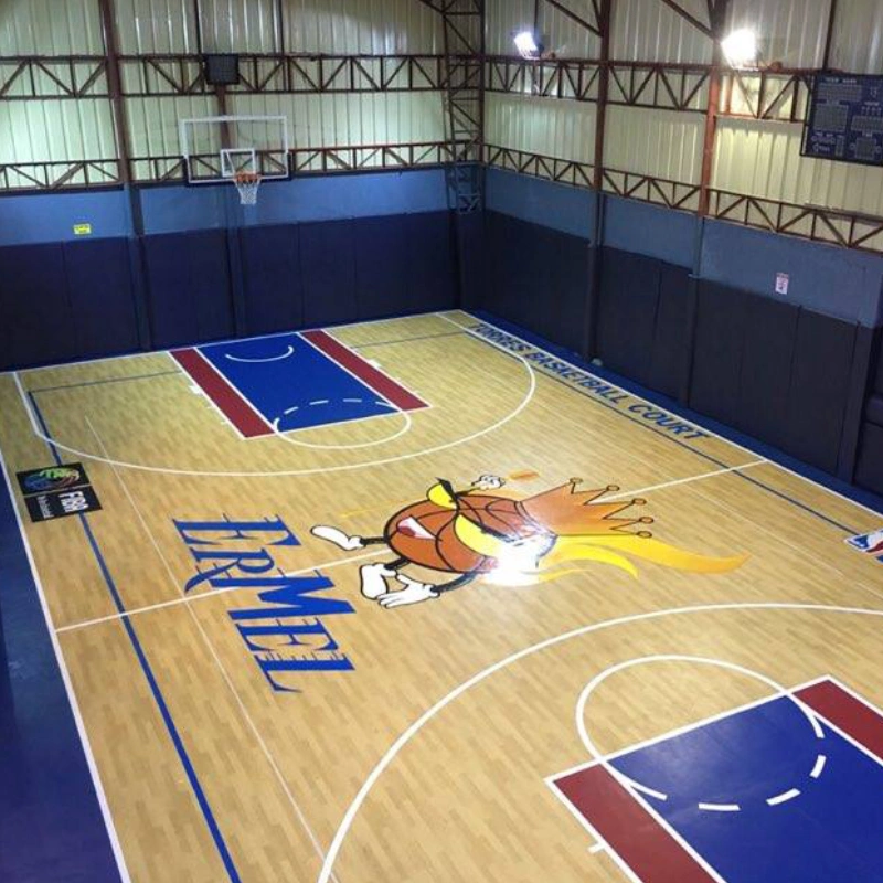 Easy Installation Anti-Static PVC Plastic Flooring for Sports Court