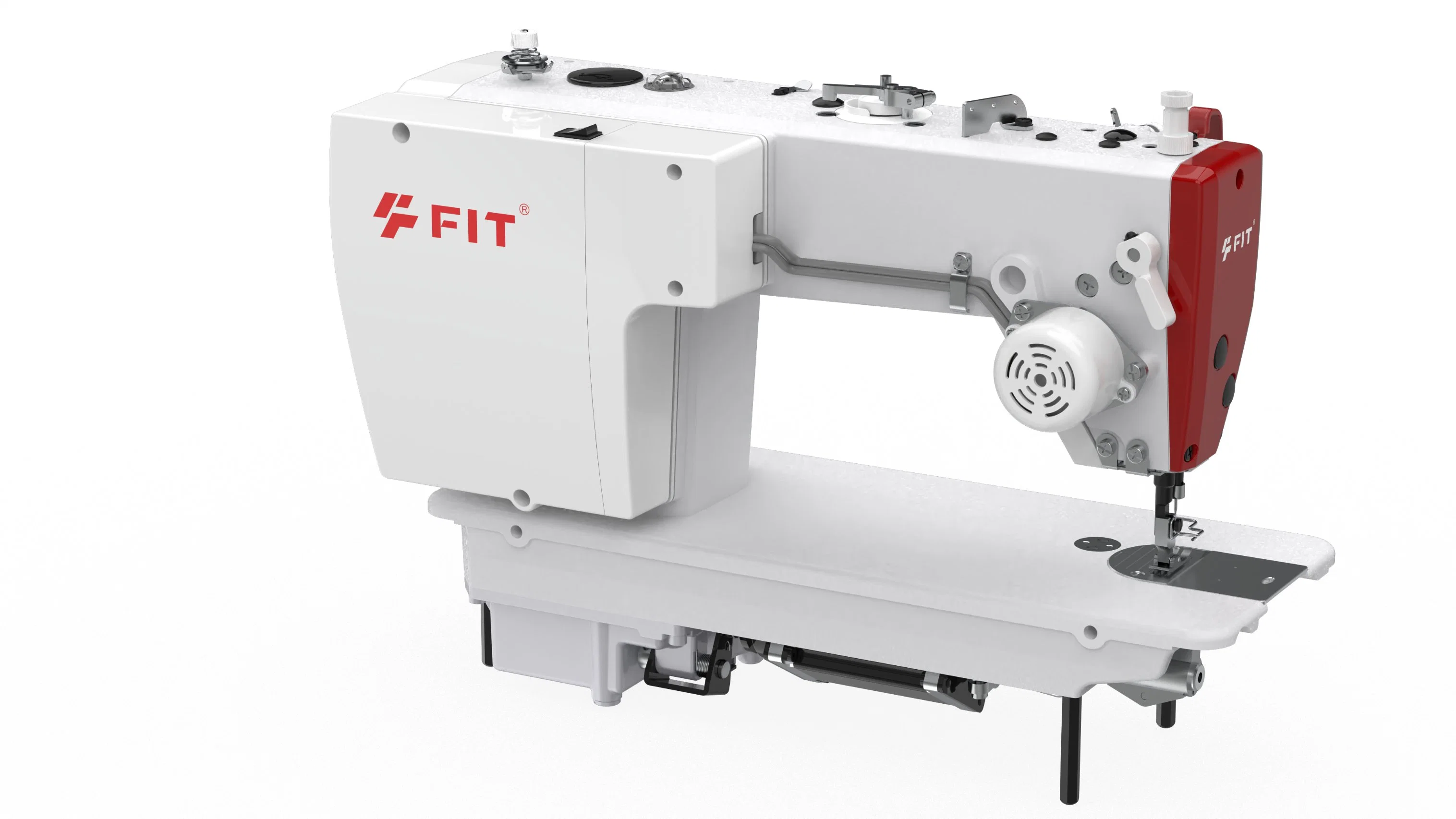 Fit-F21 Nouvelle machine à coudre à double moteur pas à pas à point noué