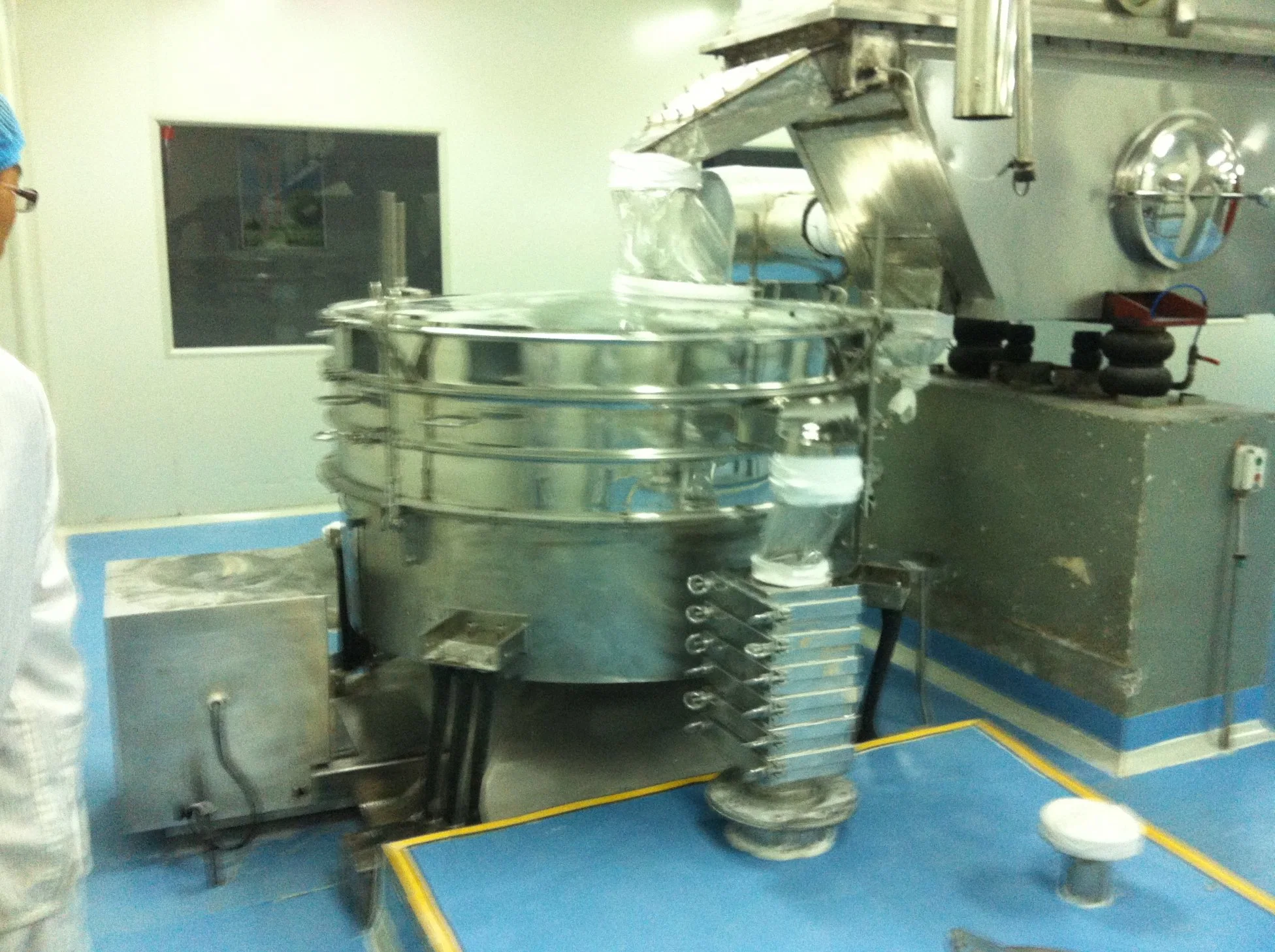 Coffee Bean Ultrasonic Vibrating Sieve Grading Machine for Solid Beverage Processing