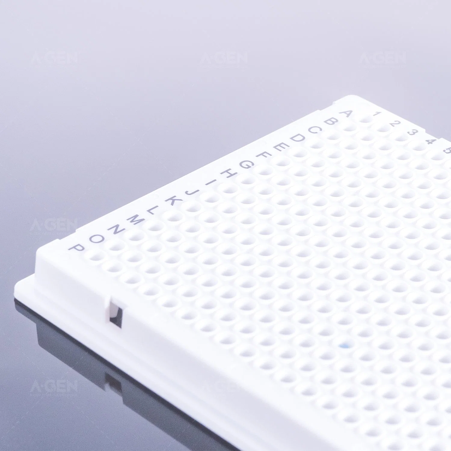 30 UL 384-Well White PCR Plate Wtih Two-Notch