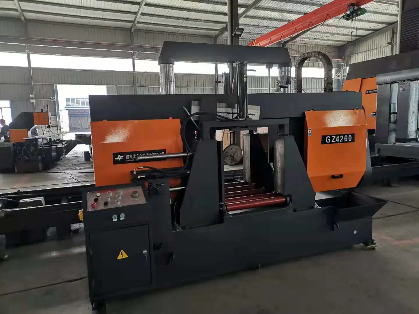 600mm Semi Automatic Double Column Metal Cutting Band Sawing Machine