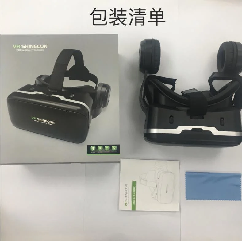 Auriculares VR personalizados para teléfono con controlador, FOV HD de 110° Anti-Blue Virtual Reality