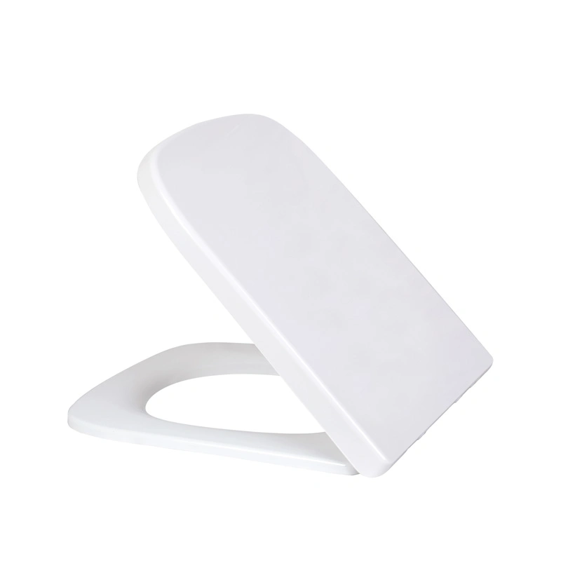 Buena calidad UF plástico de liberación rápida asiento de inodoro lento Tapa para el baño WC tapa del asiento