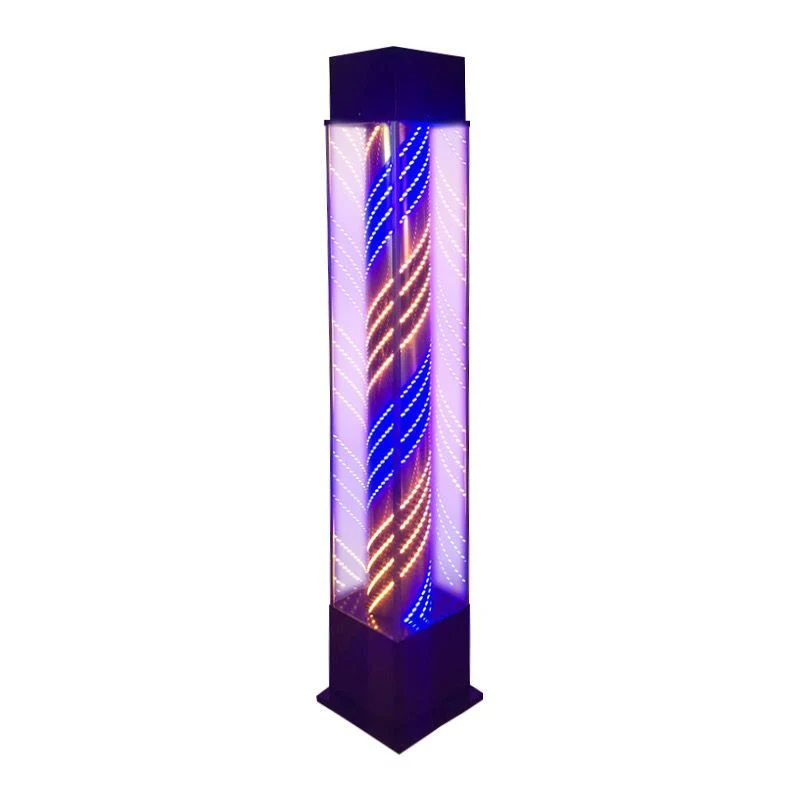 LED Light Large White Blue Red Barber Shop for Barbershop Salon Use