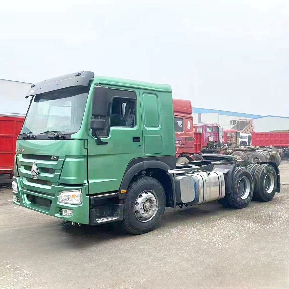 Low Loader Trailer Used 50 Tons Tractor Truck for Sale