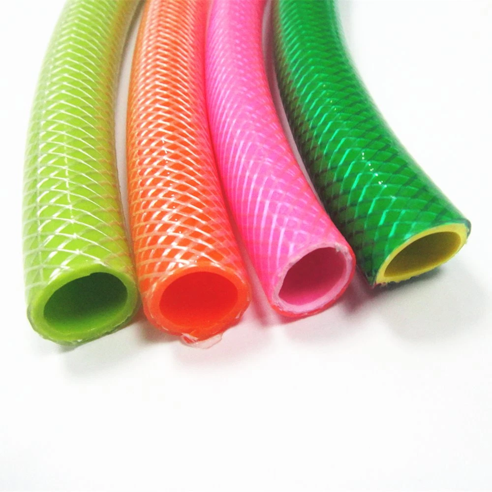 Precio barato Servicio pesado flexible PVC Garden tubo flexible 12mm 19mm 25mm para el hogar que cultiva un huerto riego riego riego