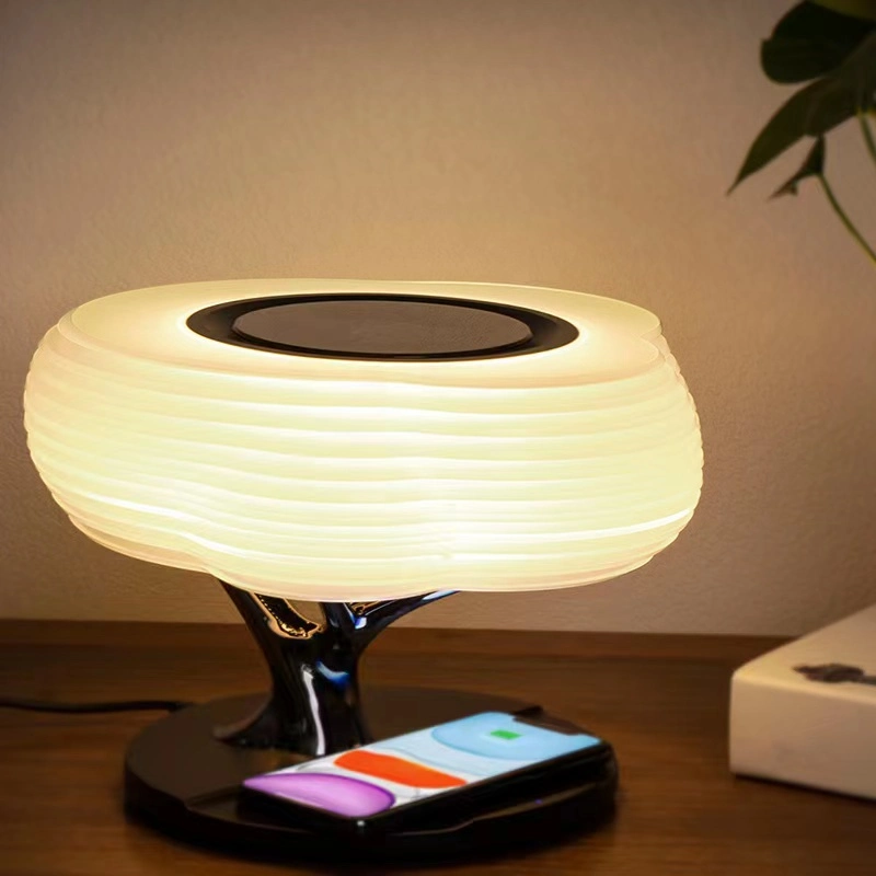 Fashion Wireless Charger Bluetooth Audio with LED Lighting