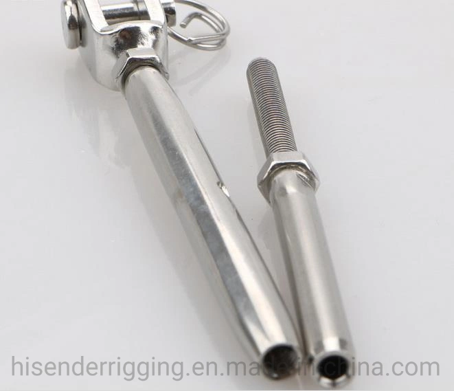 Swge Jaw, Swage Eye, Swage Stud, Rigging Screw, AISI316, Stainless Steel, Wire Rope Fastener,